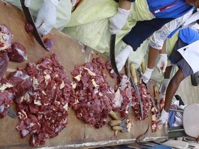 Aduhiya Meat Distribution Program